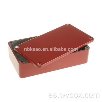 Caja de caja de aluminio fundido a presión caja de conexiones impermeable de aluminio pequeña eléctrica hammond 1590 carcasa electrónica para pcb